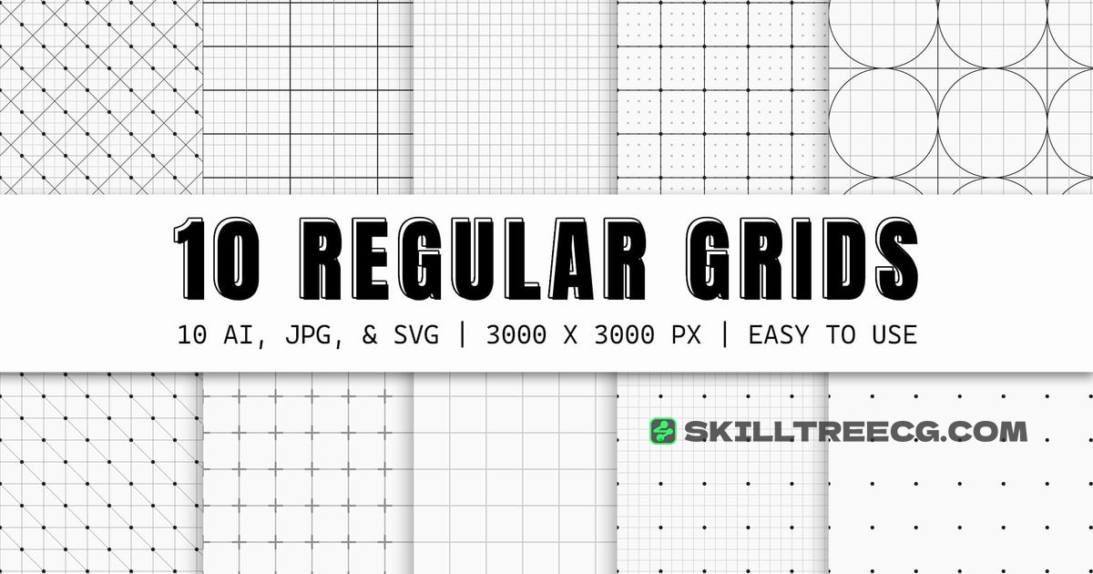 Regular Square Grids（027207）-技能树
